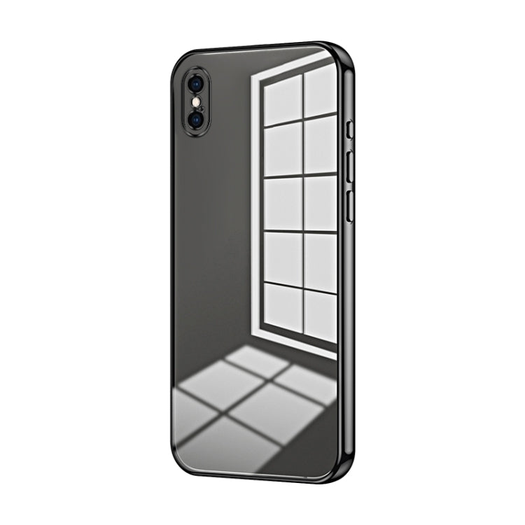 Caja de teléfono con orificio fino y revestimiento transparente, For iPhone 11 Pro Max, For iPhone 11, For iPhone 11 Pro, For iPhone X / XS, For iPhone XR, For iPhone XS Max