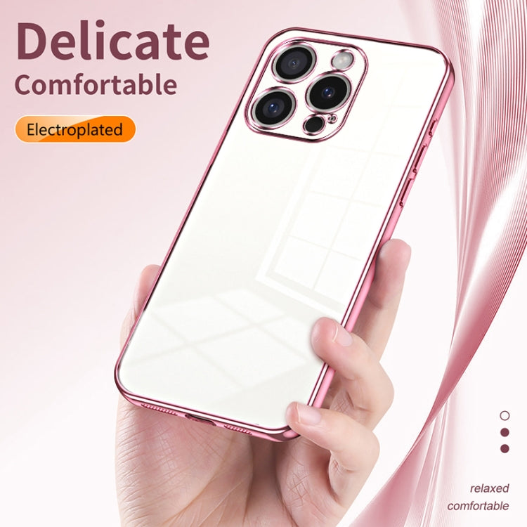 Caja de teléfono con orificio fino y revestimiento transparente, For iPhone 16 Pro, For iPhone 16 Plus, For iPhone 16, For iPhone 15 Pro Max, For iPhone 15 Pro, For iPhone 15 Plus