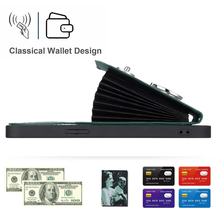 Funda para teléfono con soporte para anillo y bolsa para tarjeta de órgano con cordón largo, For iPhone 14 Pro Max, For iPhone SE 2022 / 2020 / 8 / 7, For iPhone 13 Pro Max, For iPhone 13 Pro, For iPhone 13, For iPhone 13 mini, For iPhone 12           ...