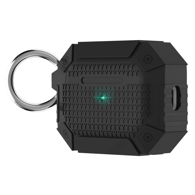Auriculares inalámbricos Armadura a prueba de golpes Funda protectora de silicona, For AirPods Pro 3, For AirPods 4, For AirPods Pro 2, For AirPods 3, For AirPods Pro