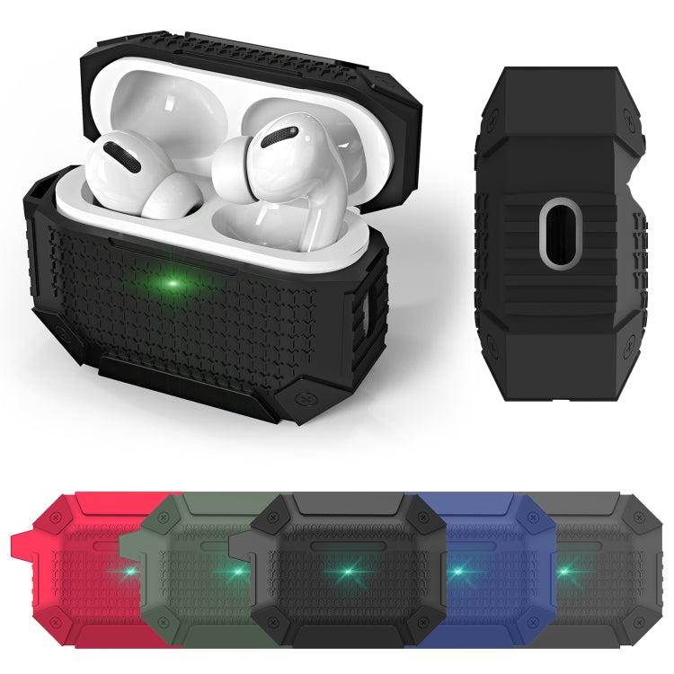 Auriculares inalámbricos Armadura a prueba de golpes Funda protectora de silicona, For AirPods Pro 3, For AirPods 4, For AirPods Pro 2, For AirPods 3, For AirPods Pro