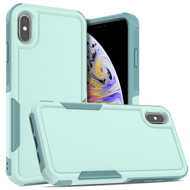 2 en 1 PC + caja del teléfono de TPU, For iPhone XS Max, For iPhone 8 Plus / 7 Plus / 6 Plus