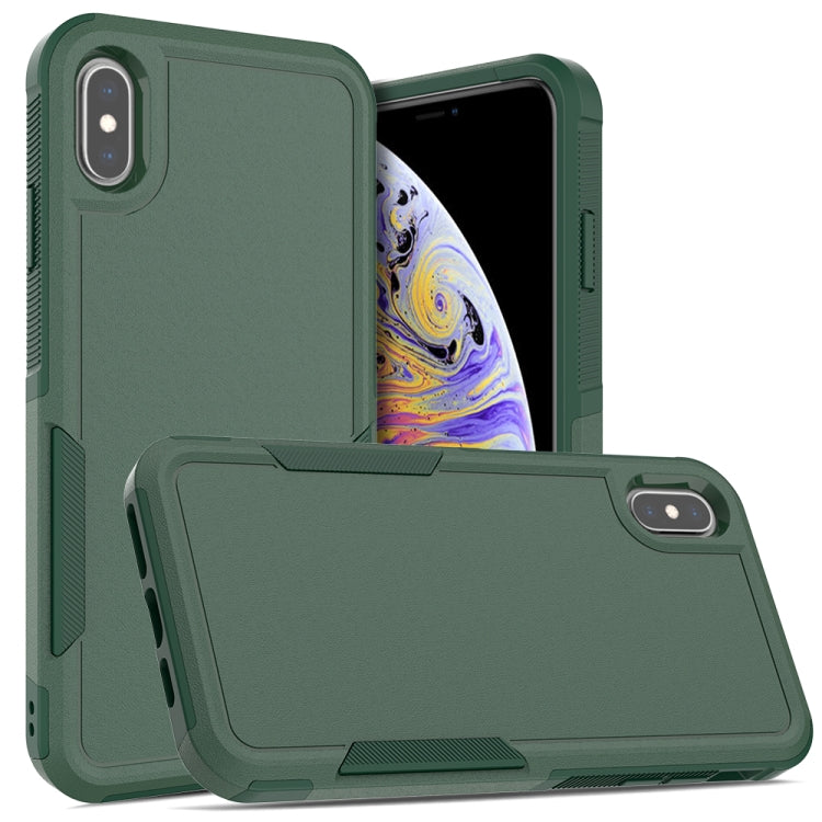 2 en 1 PC + caja del teléfono de TPU, For iPhone XS Max, For iPhone 8 Plus / 7 Plus / 6 Plus