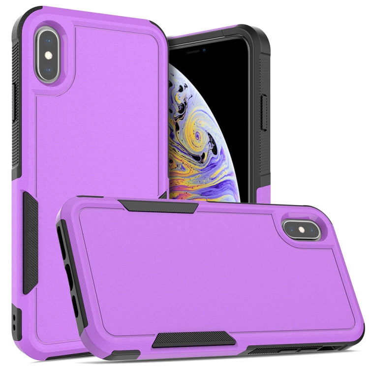 2 en 1 PC + caja del teléfono de TPU, For iPhone XS Max, For iPhone 8 Plus / 7 Plus / 6 Plus