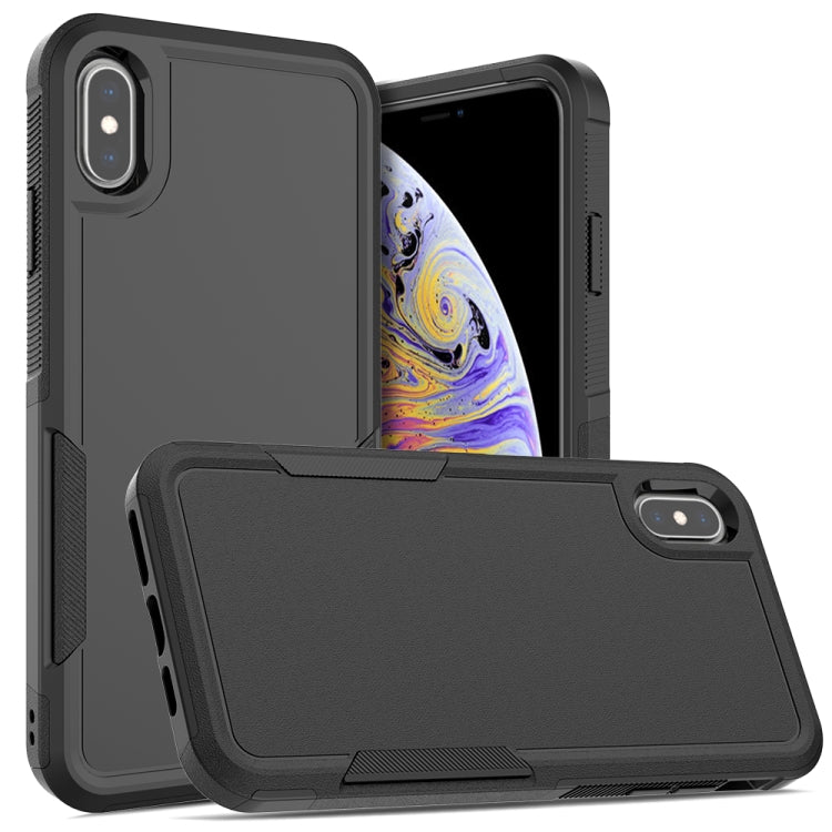 2 en 1 PC + caja del teléfono de TPU, For iPhone XS Max, For iPhone 8 Plus / 7 Plus / 6 Plus