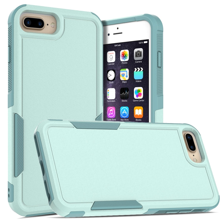 2 en 1 PC + caja del teléfono de TPU, For iPhone XS Max, For iPhone 8 Plus / 7 Plus / 6 Plus