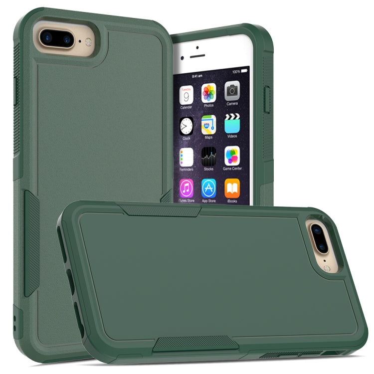 2 en 1 PC + caja del teléfono de TPU, For iPhone XS Max, For iPhone 8 Plus / 7 Plus / 6 Plus