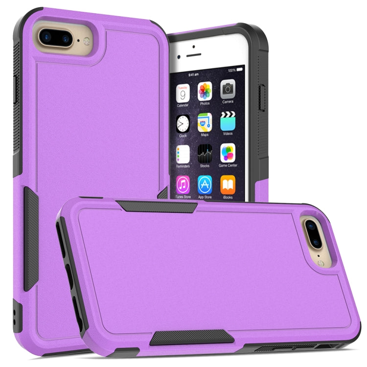 2 en 1 PC + caja del teléfono de TPU, For iPhone XS Max, For iPhone 8 Plus / 7 Plus / 6 Plus