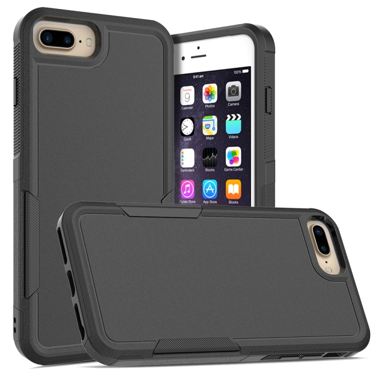 2 en 1 PC + caja del teléfono de TPU, For iPhone XS Max, For iPhone 8 Plus / 7 Plus / 6 Plus