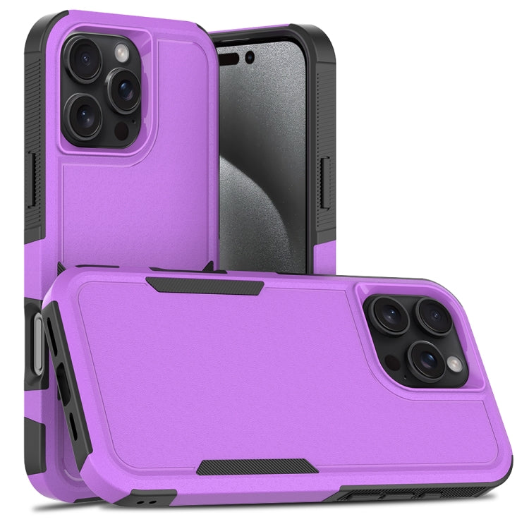 2 en 1 PC + caja del teléfono de TPU, For iPhone 17e / 16e, For iPhone 17 Pro Max, For iPhone 17 Pro, For iPhone 17, For iPhone Air, For iPhone 16 Pro Max, For iPhone 16 Pro, For iPhone 16 Plus
