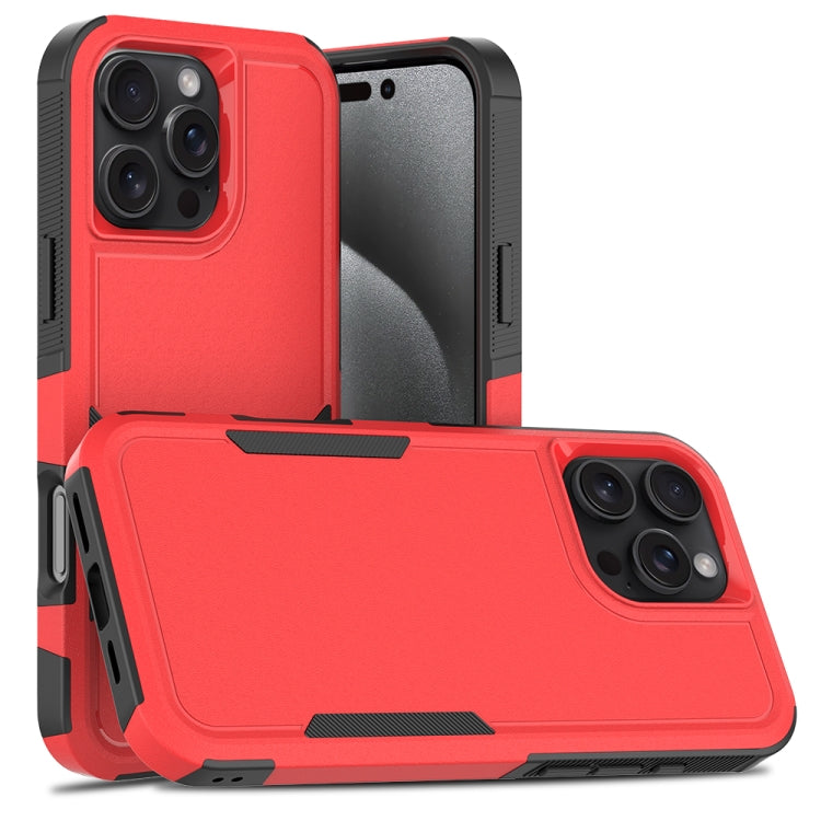 2 en 1 PC + caja del teléfono de TPU, For iPhone 17e / 16e, For iPhone 17 Pro Max, For iPhone 17 Pro, For iPhone 17, For iPhone Air, For iPhone 16 Pro Max, For iPhone 16 Pro, For iPhone 16 Plus