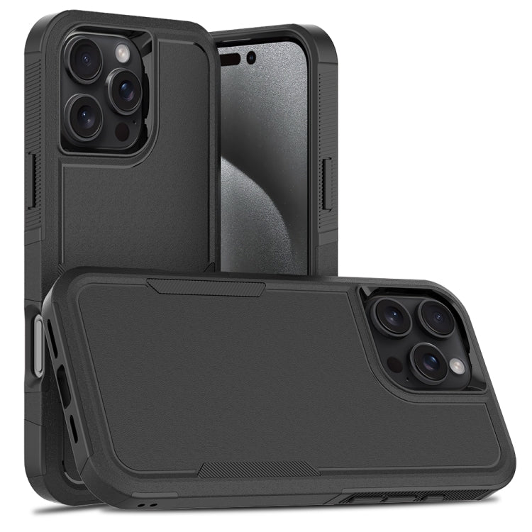 2 en 1 PC + caja del teléfono de TPU, For iPhone 17e / 16e, For iPhone 17 Pro Max, For iPhone 17 Pro, For iPhone 17, For iPhone Air, For iPhone 16 Pro Max, For iPhone 16 Pro, For iPhone 16 Plus