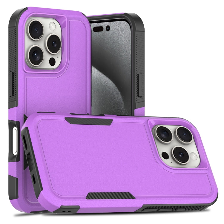 2 en 1 PC + caja del teléfono de TPU, For iPhone 17e / 16e, For iPhone 17 Pro Max, For iPhone 17 Pro, For iPhone 17, For iPhone Air, For iPhone 16 Pro Max, For iPhone 16 Pro, For iPhone 16 Plus
