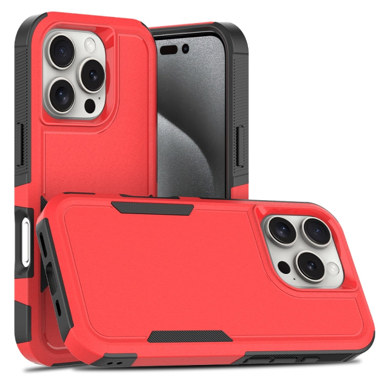 2 en 1 PC + caja del teléfono de TPU, For iPhone 17e / 16e, For iPhone 17 Pro Max, For iPhone 17 Pro, For iPhone 17, For iPhone Air, For iPhone 16 Pro Max, For iPhone 16 Pro, For iPhone 16 Plus