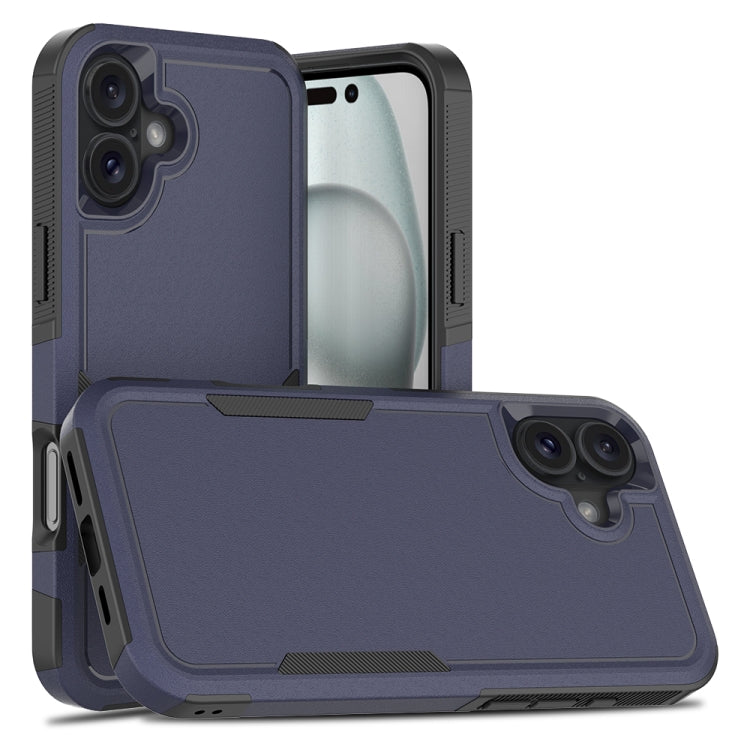 2 en 1 PC + caja del teléfono de TPU, For iPhone 17e / 16e, For iPhone 17 Pro Max, For iPhone 17 Pro, For iPhone 17, For iPhone Air, For iPhone 16 Pro Max, For iPhone 16 Pro, For iPhone 16 Plus