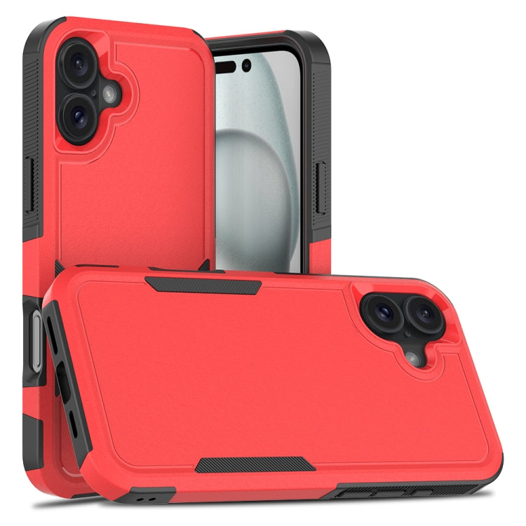 2 en 1 PC + caja del teléfono de TPU, For iPhone 17e / 16e, For iPhone 17 Pro Max, For iPhone 17 Pro, For iPhone 17, For iPhone Air, For iPhone 16 Pro Max, For iPhone 16 Pro, For iPhone 16 Plus