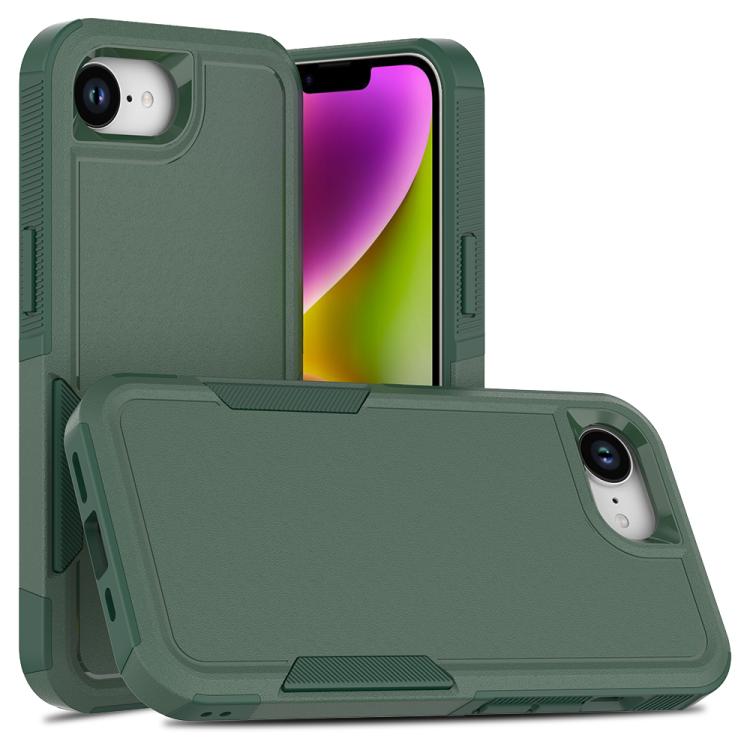 2 en 1 PC + caja del teléfono de TPU, For iPhone 17e / 16e, For iPhone 17 Pro Max, For iPhone 17 Pro, For iPhone 17, For iPhone Air, For iPhone 16 Pro Max, For iPhone 16 Pro, For iPhone 16 Plus