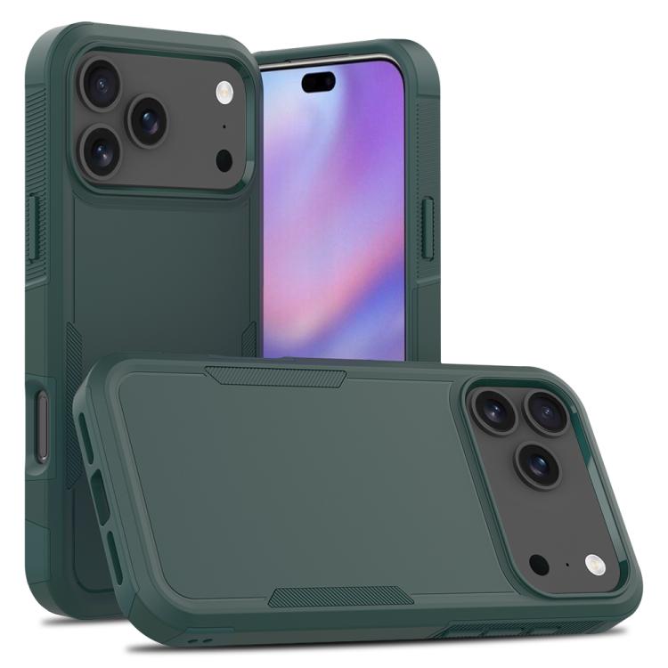 2 en 1 PC + caja del teléfono de TPU, For iPhone 17e / 16e, For iPhone 17 Pro Max, For iPhone 17 Pro, For iPhone 17, For iPhone Air, For iPhone 16 Pro Max, For iPhone 16 Pro, For iPhone 16 Plus