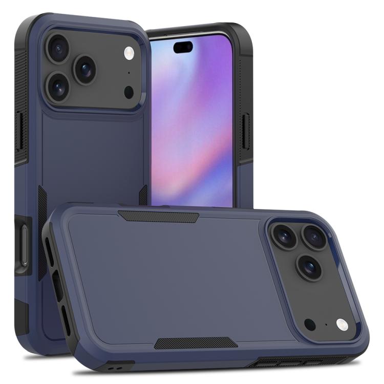 2 en 1 PC + caja del teléfono de TPU, For iPhone 17e / 16e, For iPhone 17 Pro Max, For iPhone 17 Pro, For iPhone 17, For iPhone Air, For iPhone 16 Pro Max, For iPhone 16 Pro, For iPhone 16 Plus