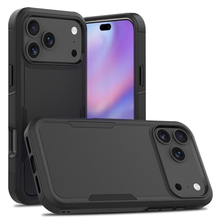 2 en 1 PC + caja del teléfono de TPU, For iPhone 17e / 16e, For iPhone 17 Pro Max, For iPhone 17 Pro, For iPhone 17, For iPhone Air, For iPhone 16 Pro Max, For iPhone 16 Pro, For iPhone 16 Plus