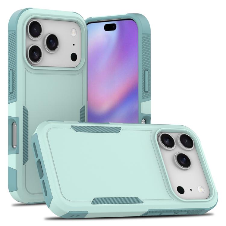 2 en 1 PC + caja del teléfono de TPU, For iPhone 17e / 16e, For iPhone 17 Pro Max, For iPhone 17 Pro, For iPhone 17, For iPhone Air, For iPhone 16 Pro Max, For iPhone 16 Pro, For iPhone 16 Plus