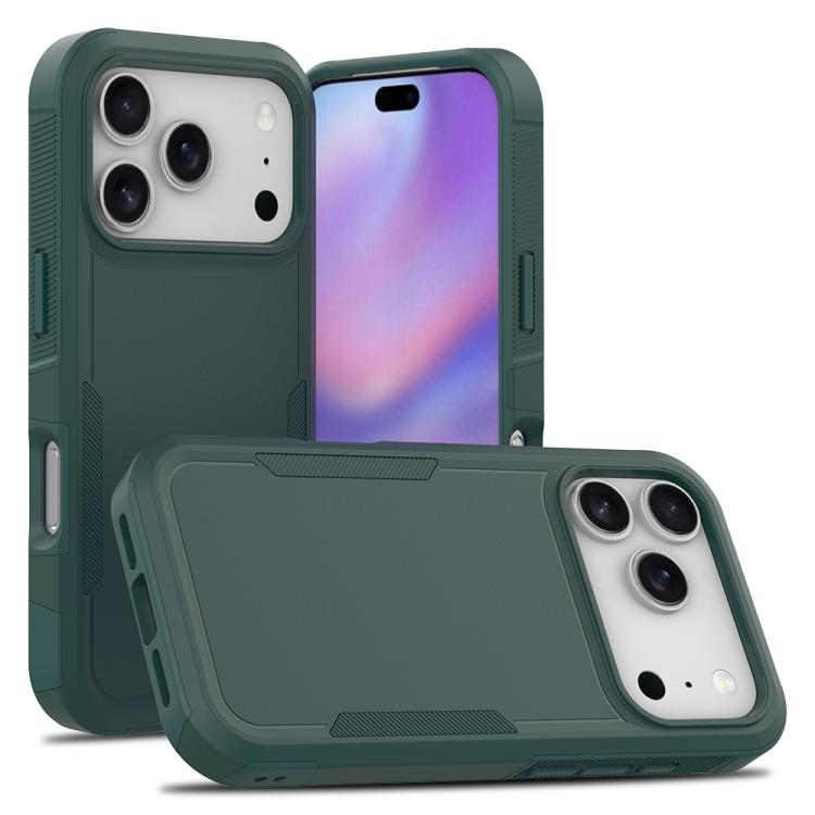 2 en 1 PC + caja del teléfono de TPU, For iPhone 17e / 16e, For iPhone 17 Pro Max, For iPhone 17 Pro, For iPhone 17, For iPhone Air, For iPhone 16 Pro Max, For iPhone 16 Pro, For iPhone 16 Plus