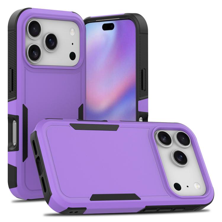 2 en 1 PC + caja del teléfono de TPU, For iPhone 17e / 16e, For iPhone 17 Pro Max, For iPhone 17 Pro, For iPhone 17, For iPhone Air, For iPhone 16 Pro Max, For iPhone 16 Pro, For iPhone 16 Plus