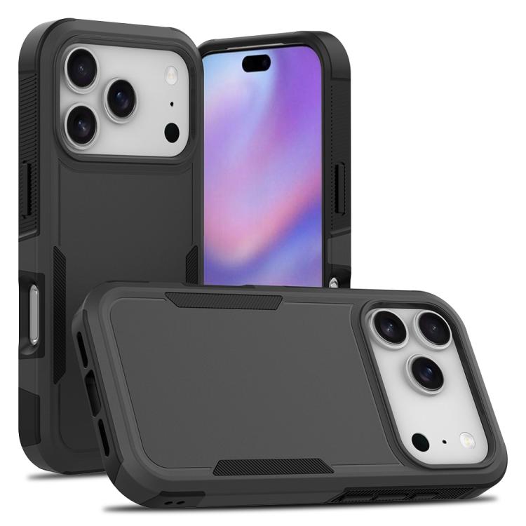 2 en 1 PC + caja del teléfono de TPU, For iPhone 17e / 16e, For iPhone 17 Pro Max, For iPhone 17 Pro, For iPhone 17, For iPhone Air, For iPhone 16 Pro Max, For iPhone 16 Pro, For iPhone 16 Plus