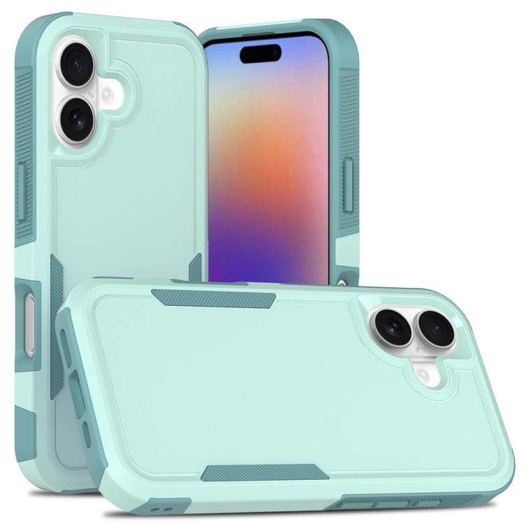 2 en 1 PC + caja del teléfono de TPU, For iPhone 17e / 16e, For iPhone 17 Pro Max, For iPhone 17 Pro, For iPhone 17, For iPhone Air, For iPhone 16 Pro Max, For iPhone 16 Pro, For iPhone 16 Plus