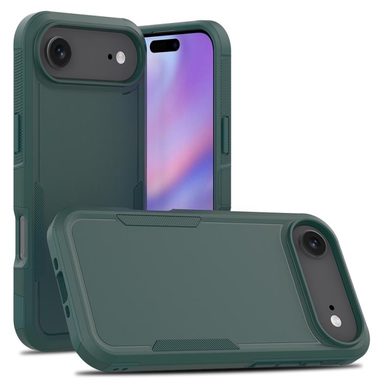 2 en 1 PC + caja del teléfono de TPU, For iPhone 17e / 16e, For iPhone 17 Pro Max, For iPhone 17 Pro, For iPhone 17, For iPhone Air, For iPhone 16 Pro Max, For iPhone 16 Pro, For iPhone 16 Plus