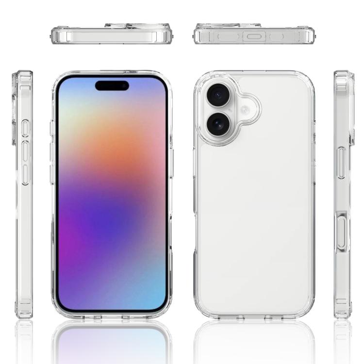 Caja de teléfono de acrílico TPU resistente a los arañazos, For iPhone 18, For iPhone 18 Pro, For iPhone 18 Pro Max, For iPhone 17e / 16e, For iPhone 17 Pro Max, For iPhone 17 Pro, For iPhone 17, For iPhone Air, For iPhone 16 Pro Max, For iPhone 16 Pro...