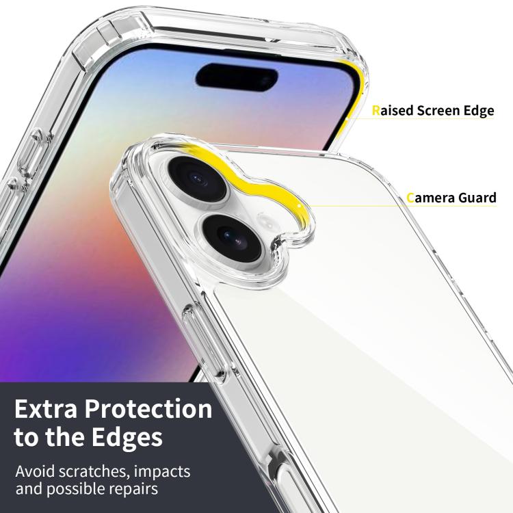 Caja de teléfono de acrílico TPU resistente a los arañazos, For iPhone 18, For iPhone 18 Pro, For iPhone 18 Pro Max, For iPhone 17e / 16e, For iPhone 17 Pro Max, For iPhone 17 Pro, For iPhone 17, For iPhone Air, For iPhone 16 Pro Max, For iPhone 16 Pro...