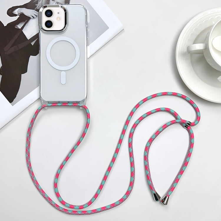 Funda magnética MagSafe para teléfono PC + TPU con cordón, For iPhone 12, For iPhone 12 Pro Max, For iPhone 12 Pro, For iPhone 11 Pro Max, For iPhone 11