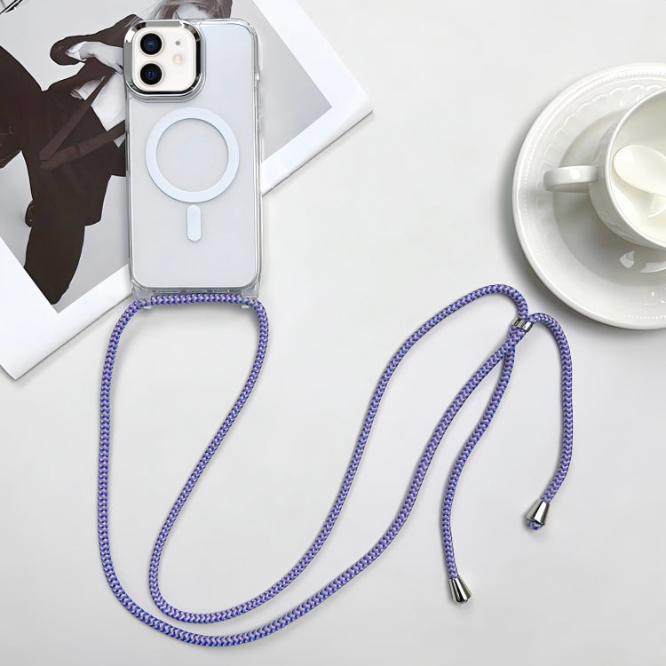 Funda magnética MagSafe para teléfono PC + TPU con cordón, For iPhone 12, For iPhone 12 Pro Max, For iPhone 12 Pro, For iPhone 11 Pro Max, For iPhone 11