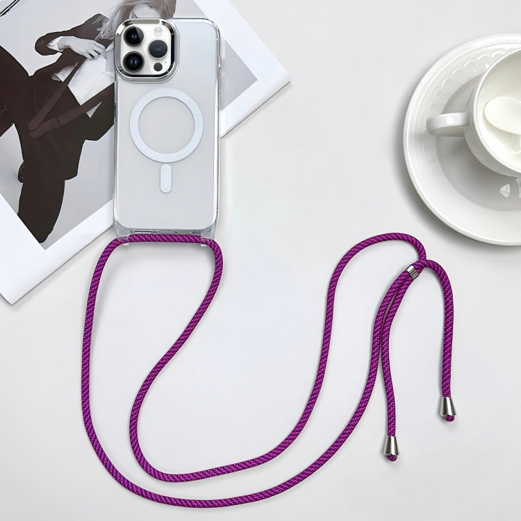 Funda magnética MagSafe para teléfono PC + TPU con cordón, For iPhone 12, For iPhone 12 Pro Max, For iPhone 12 Pro, For iPhone 11 Pro Max, For iPhone 11