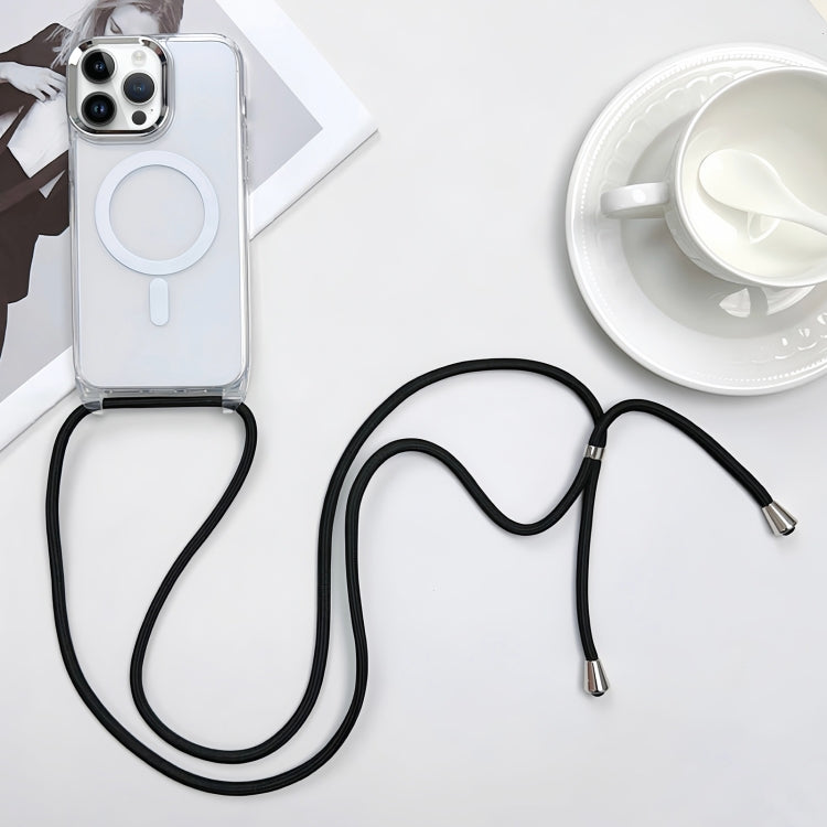 Funda magnética MagSafe para teléfono PC + TPU con cordón, For iPhone 12, For iPhone 12 Pro Max, For iPhone 12 Pro, For iPhone 11 Pro Max, For iPhone 11