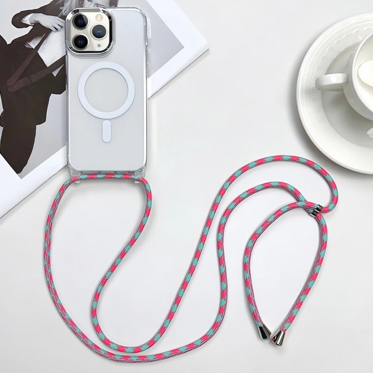 Funda magnética MagSafe para teléfono PC + TPU con cordón, For iPhone 12, For iPhone 12 Pro Max, For iPhone 12 Pro, For iPhone 11 Pro Max, For iPhone 11