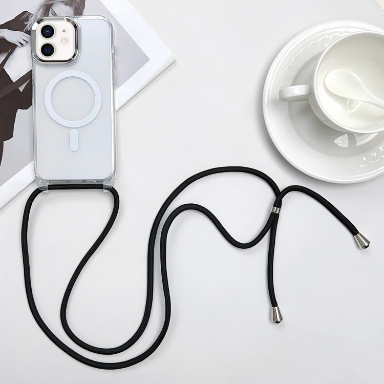 Funda magnética MagSafe para teléfono PC + TPU con cordón, For iPhone 12, For iPhone 12 Pro Max, For iPhone 12 Pro, For iPhone 11 Pro Max, For iPhone 11