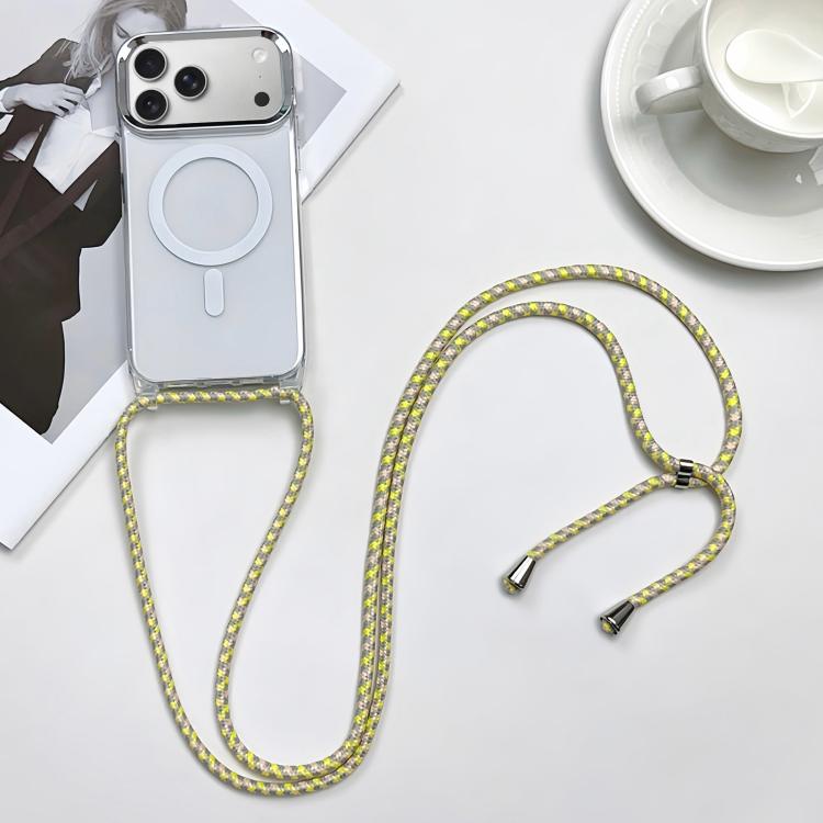 Funda magnética MagSafe para teléfono PC + TPU con cordón, For iPhone 17e / 16e, For iPhone 17 Pro Max, For iPhone 17 Pro, For iPhone 17
