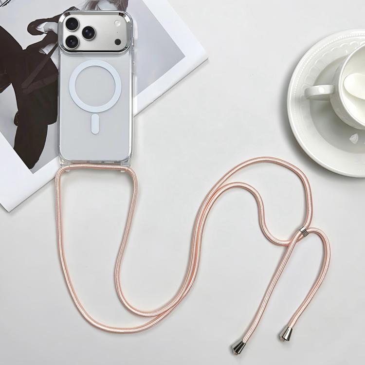 Funda magnética MagSafe para teléfono PC + TPU con cordón, For iPhone 17e / 16e, For iPhone 17 Pro Max, For iPhone 17 Pro, For iPhone 17