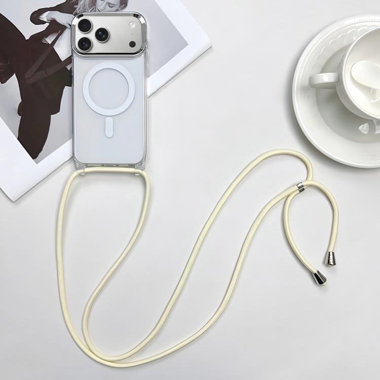 Funda magnética MagSafe para teléfono PC + TPU con cordón, For iPhone 17e / 16e, For iPhone 17 Pro Max, For iPhone 17 Pro, For iPhone 17