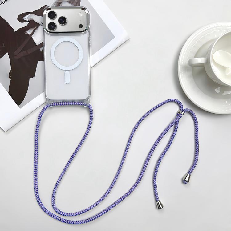 Funda magnética MagSafe para teléfono PC + TPU con cordón, For iPhone 17e / 16e, For iPhone 17 Pro Max, For iPhone 17 Pro, For iPhone 17