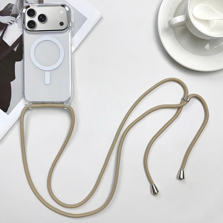 Funda magnética MagSafe para teléfono PC + TPU con cordón, For iPhone 17e / 16e, For iPhone 17 Pro Max, For iPhone 17 Pro, For iPhone 17