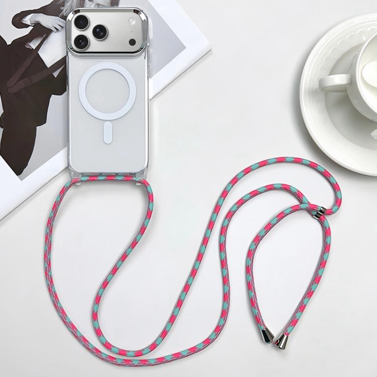 Funda magnética MagSafe para teléfono PC + TPU con cordón, For iPhone 17e / 16e, For iPhone 17 Pro Max, For iPhone 17 Pro, For iPhone 17