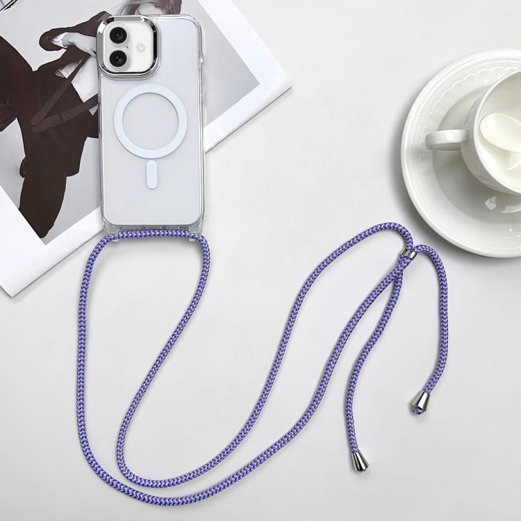 Funda magnética MagSafe para teléfono PC + TPU con cordón, For iPhone 17e / 16e, For iPhone 17 Pro Max, For iPhone 17 Pro, For iPhone 17