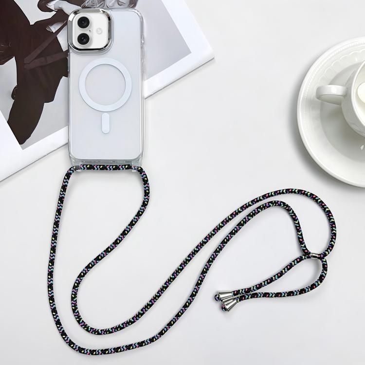 Funda magnética MagSafe para teléfono PC + TPU con cordón, For iPhone 17e / 16e, For iPhone 17 Pro Max, For iPhone 17 Pro, For iPhone 17
