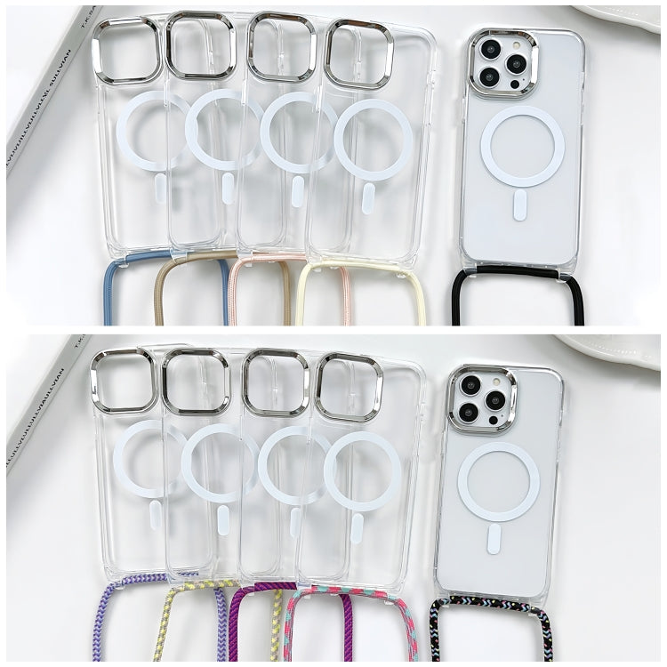 Funda magnética MagSafe para teléfono PC + TPU con cordón, For iPhone 14 Pro Max, For iPhone 13 Pro Max, For iPhone 13 Pro, For iPhone 13