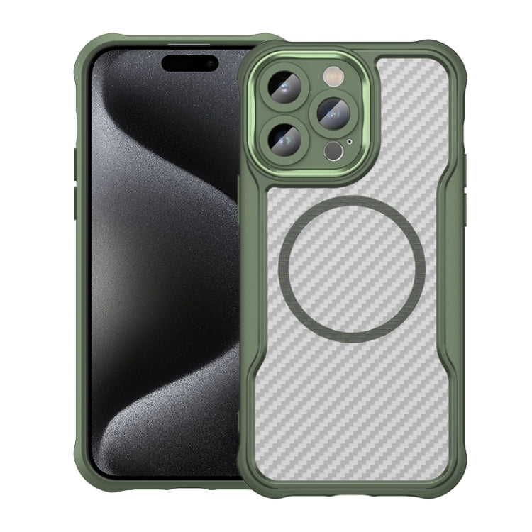 Funda para teléfono translúcida MagSafe con textura de fibra de carbono, For iPhone 18 Pro, For iPhone 18 Pro Max, For iPhone 17e / 16e, For iPhone 17 Pro Max, For iPhone 17 Pro, For iPhone 17, For  iPhone Air, For iPhone 16 Pro Max, For iPhone 16 Pro ...