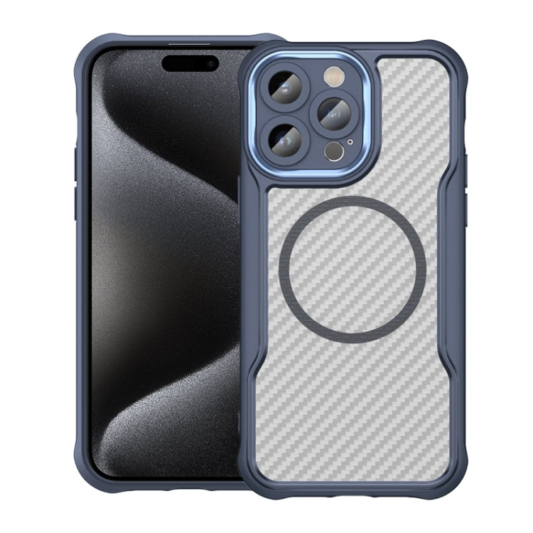 Funda para teléfono translúcida MagSafe con textura de fibra de carbono, For iPhone 15 Pro, For iPhone 15 Plus / 14 Plus, For iPhone 15, For iPhone 14, For iPhone 14 Pro, For iPhone 14 Pro Max, For iPhone 13 Pro Max, For iPhone 13 Pro, For iPhone 13   ...