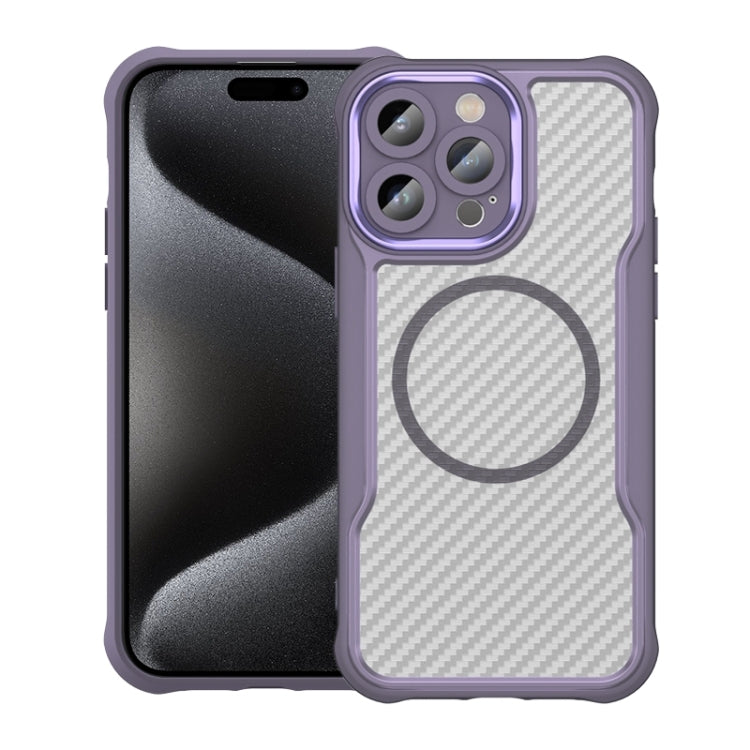 Funda para teléfono translúcida MagSafe con textura de fibra de carbono, For iPhone 15 Pro, For iPhone 15 Plus / 14 Plus, For iPhone 15, For iPhone 14, For iPhone 14 Pro, For iPhone 14 Pro Max, For iPhone 13 Pro Max, For iPhone 13 Pro, For iPhone 13   ...